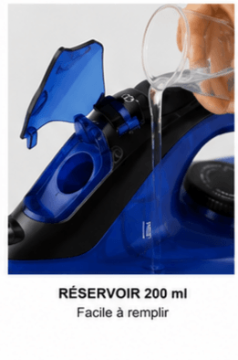 Fer à Vapeur Sovio PowerLife Compact Bleu/Blanc