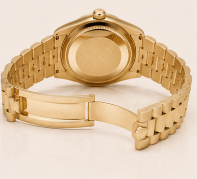 Montre Rolex Golden Prestige Verte/Gold