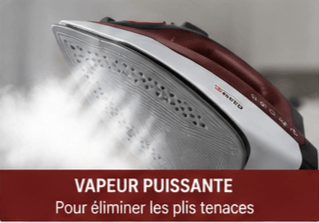 Fer à Vapeur Sovio PowerLife Compact Rouge/Blanc