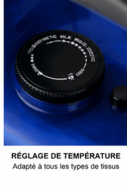 Fer à Vapeur Sovio PowerLife Compact Bleu/Blanc