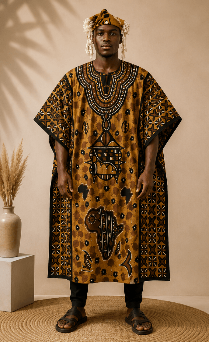 Bogolan Trône d'Afrique