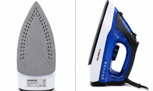 Fer à Vapeur Sovio PowerLife Compact Bleu/Blanc