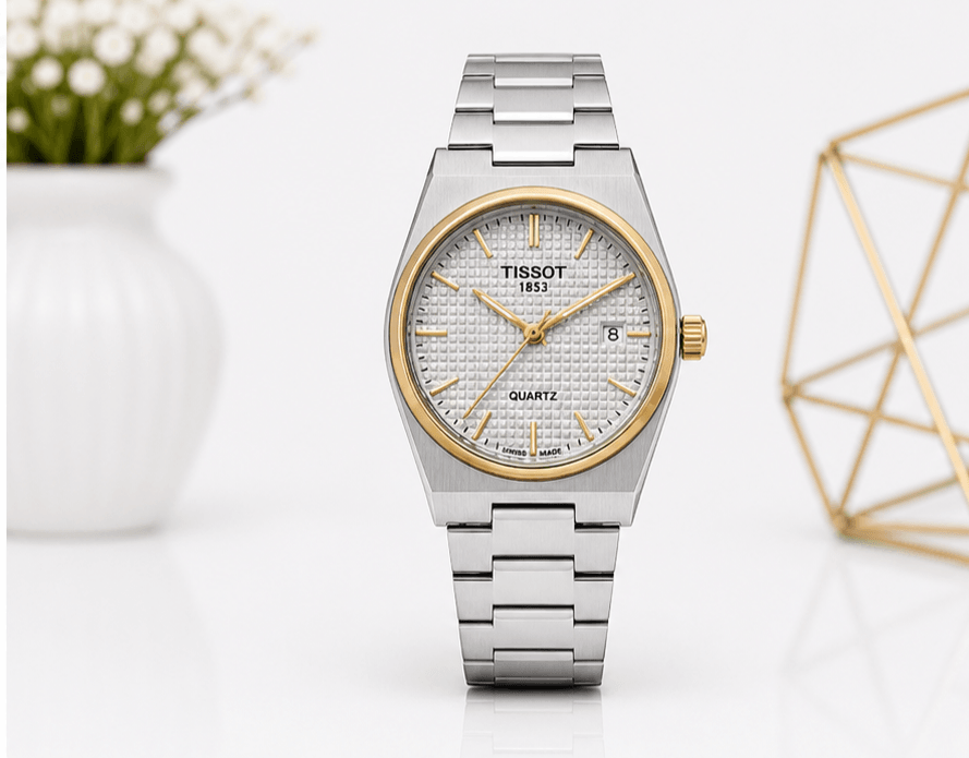 Montre Tissot Onyx Prestige Blanc/Argent